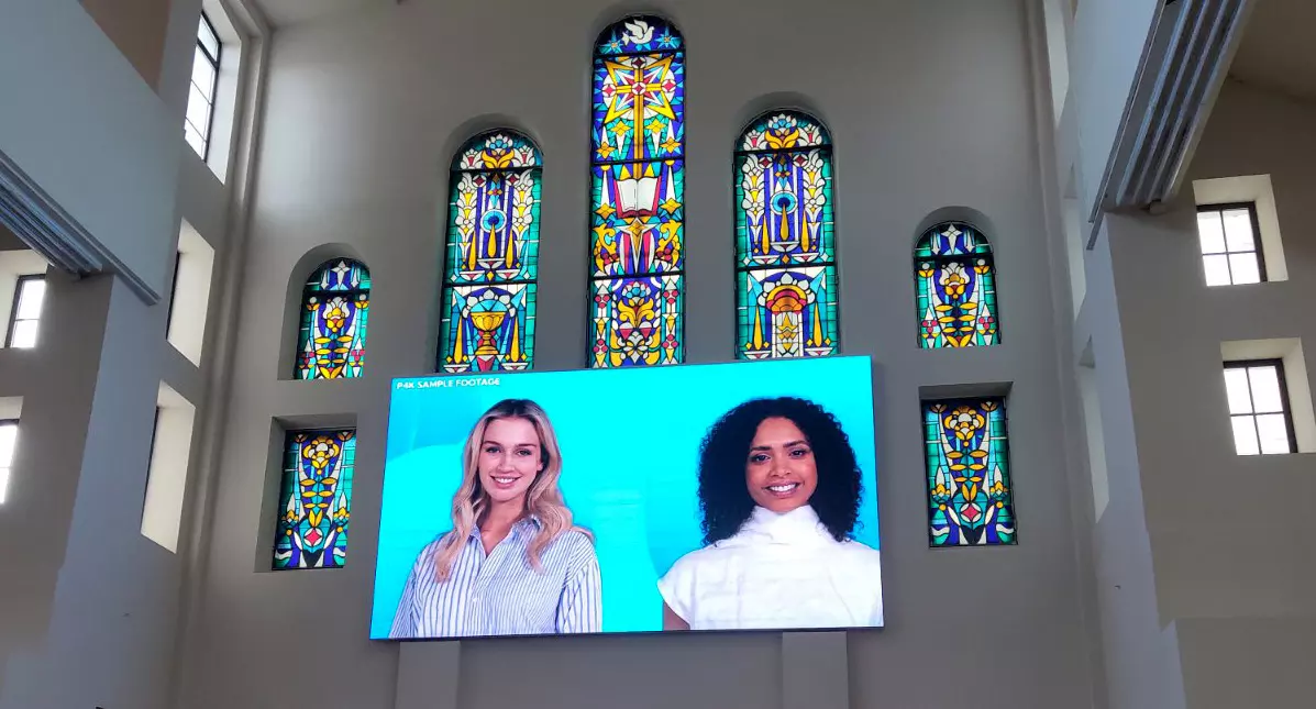 Светодиодный экран для церкви
